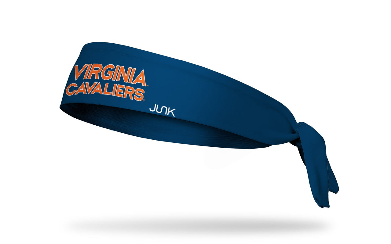 navy headband with University of Virginia Cavaliers wordmark