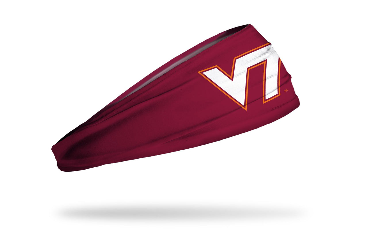 Virginia Tech: Logo Maroon Headband