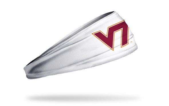 Virginia Tech: Logo White Headband