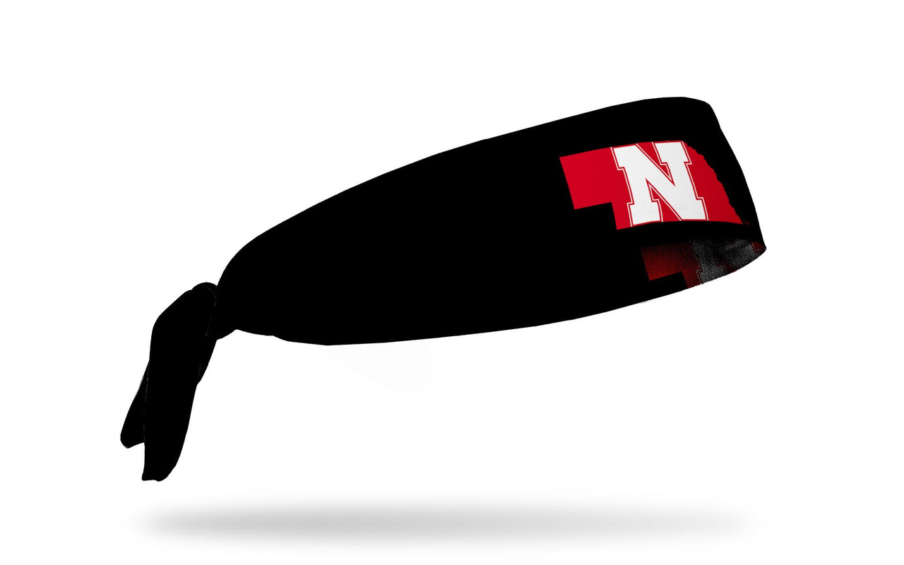 University of Nebraska: State Black Tie Headband