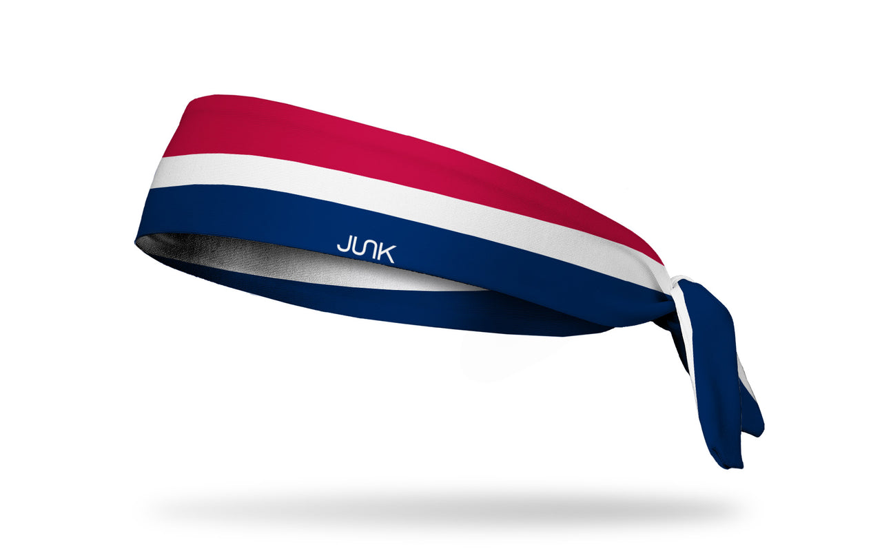 Netherlands Flag Tie Headband