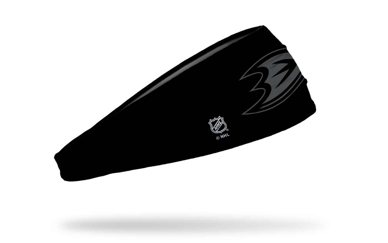 Anaheim Ducks: Gray Logo Headband