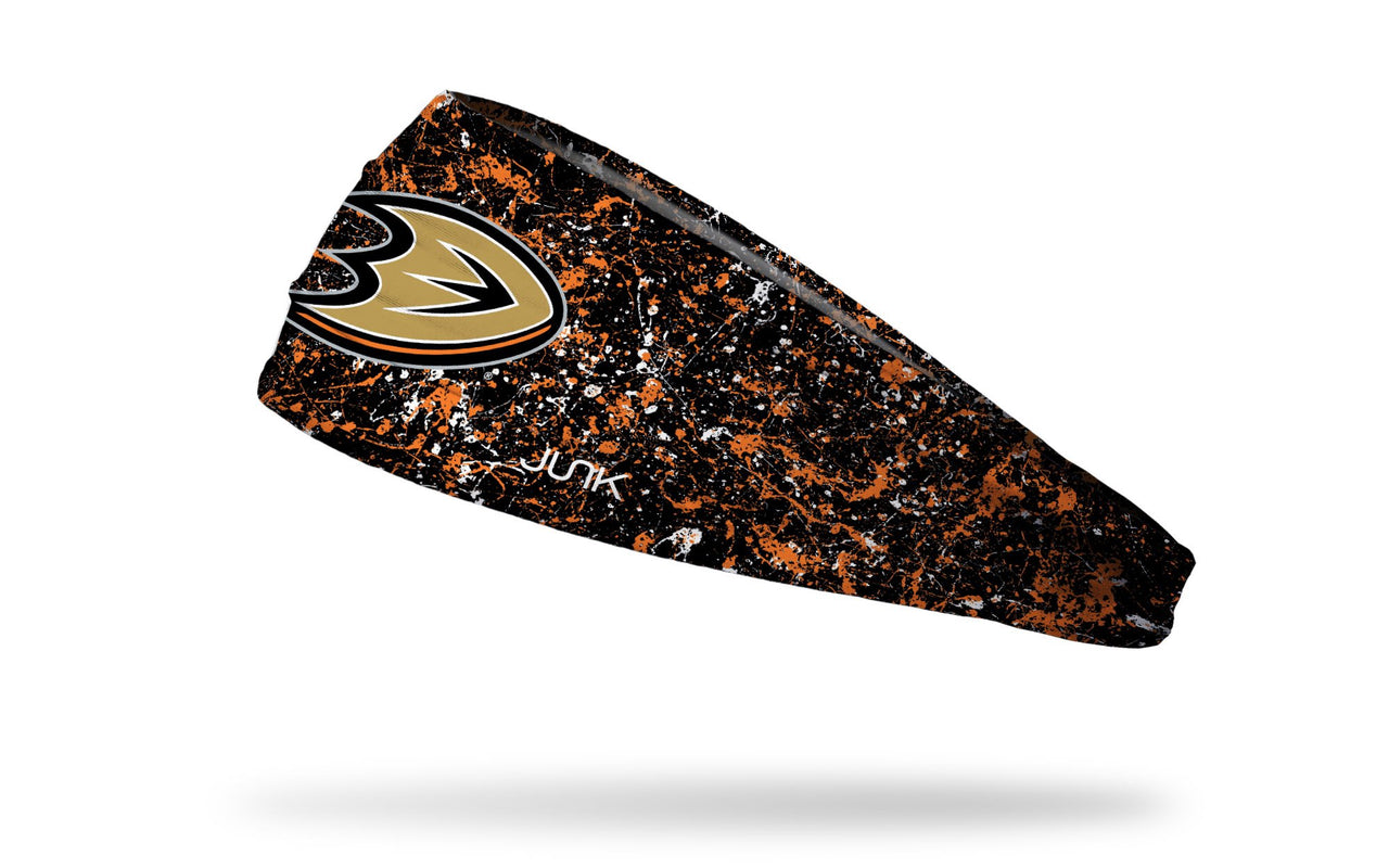 Anaheim Ducks: Splatter Headband