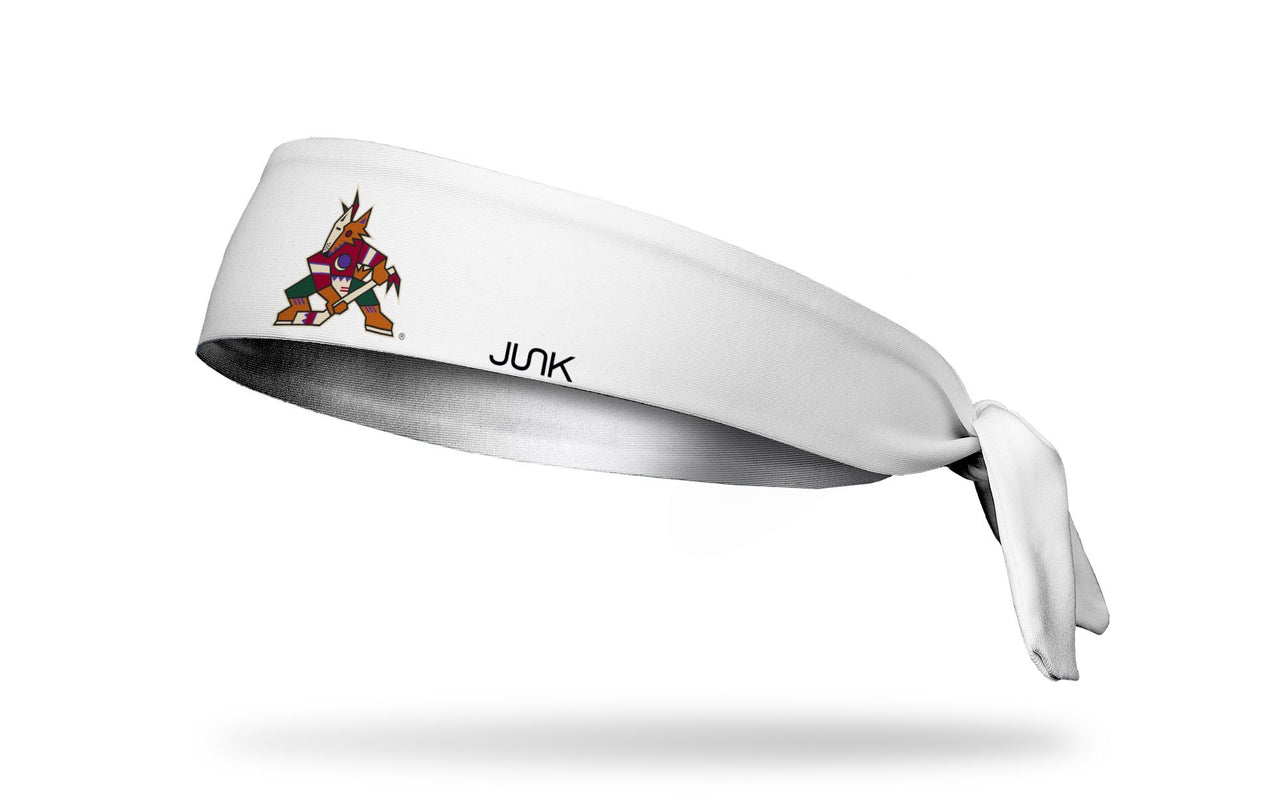 Arizona Coyotes: Logo White Tie Headband