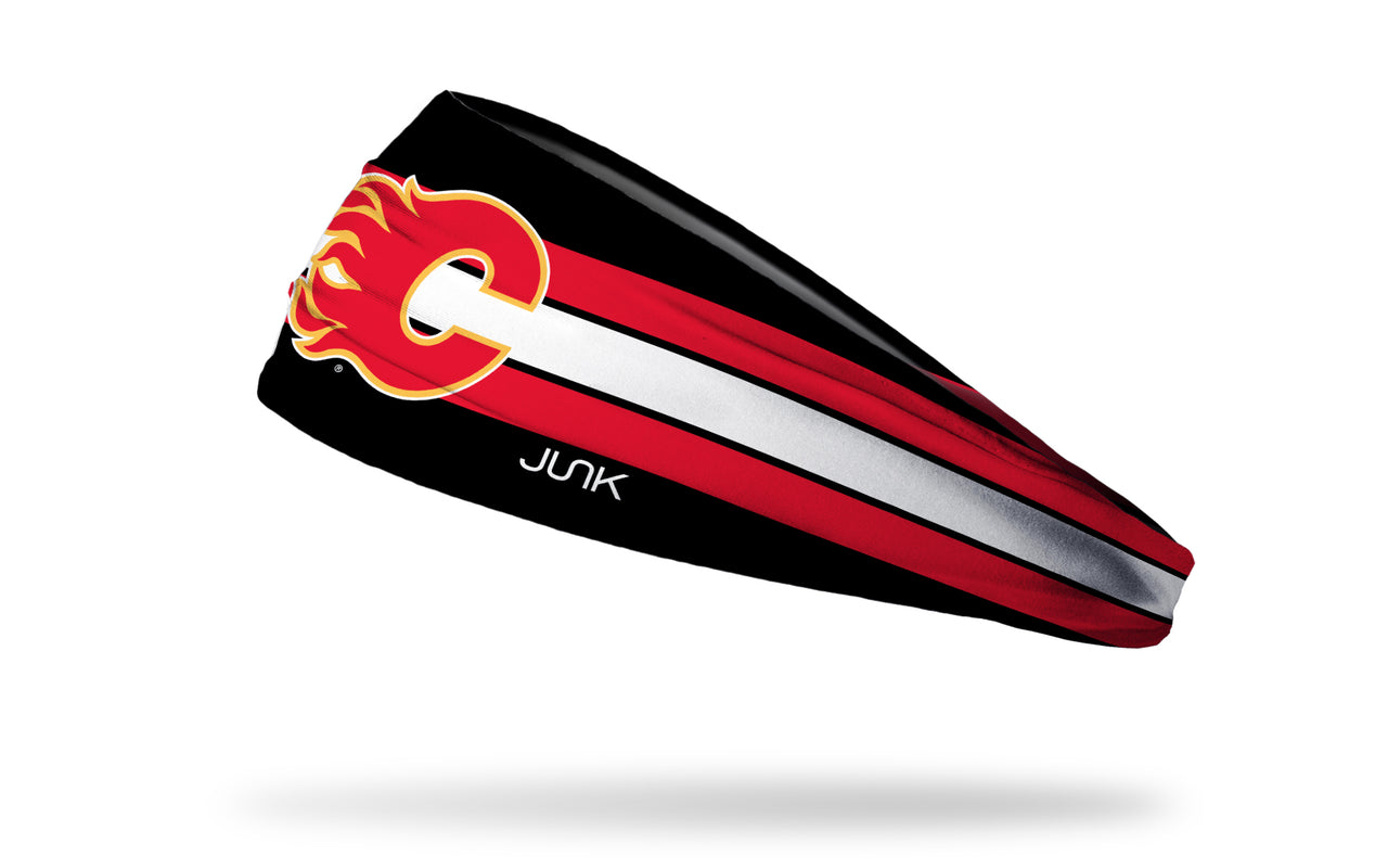 Calgary Flames: Stripe Headband