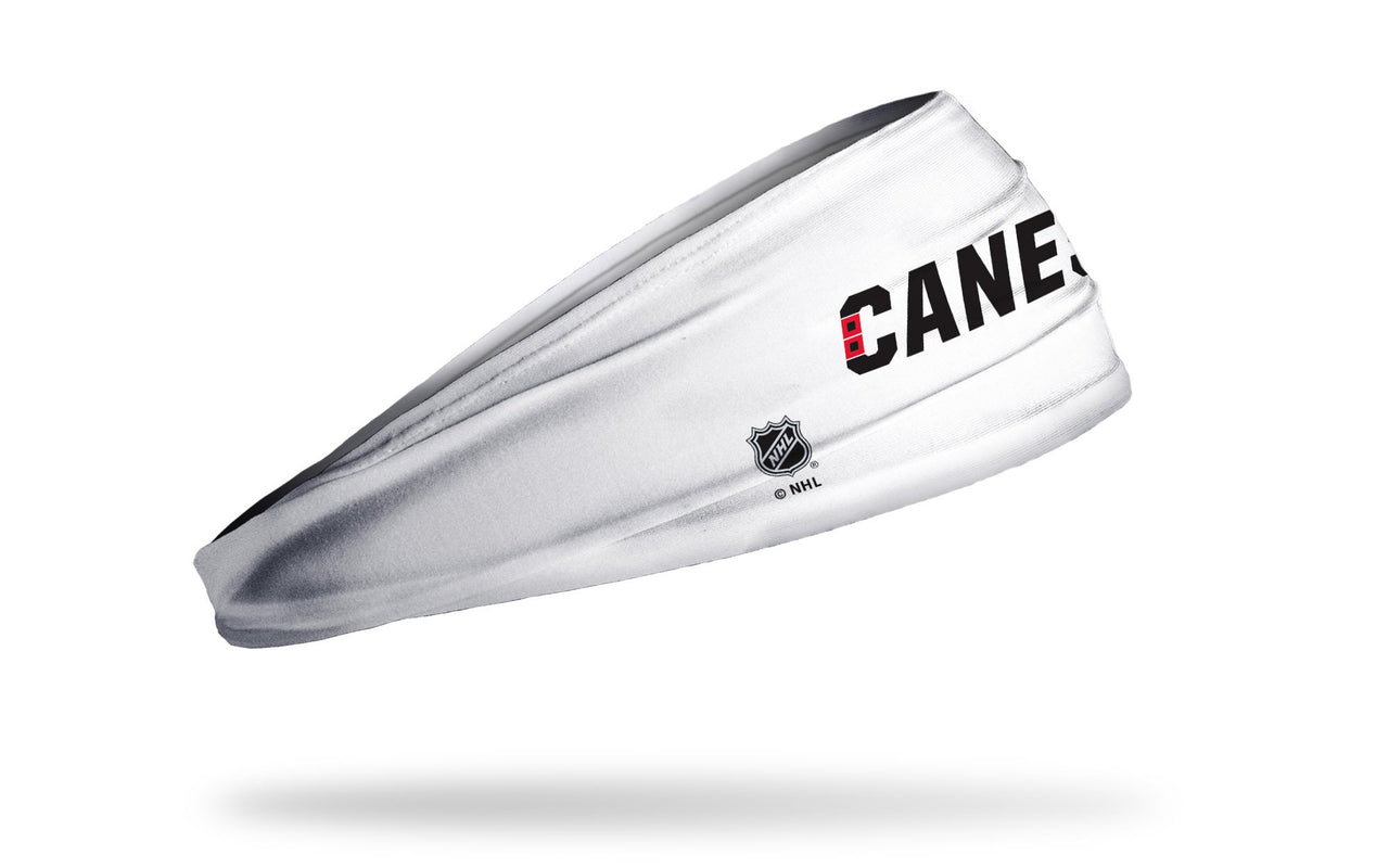 Carolina Hurricanes: Logo White Headband