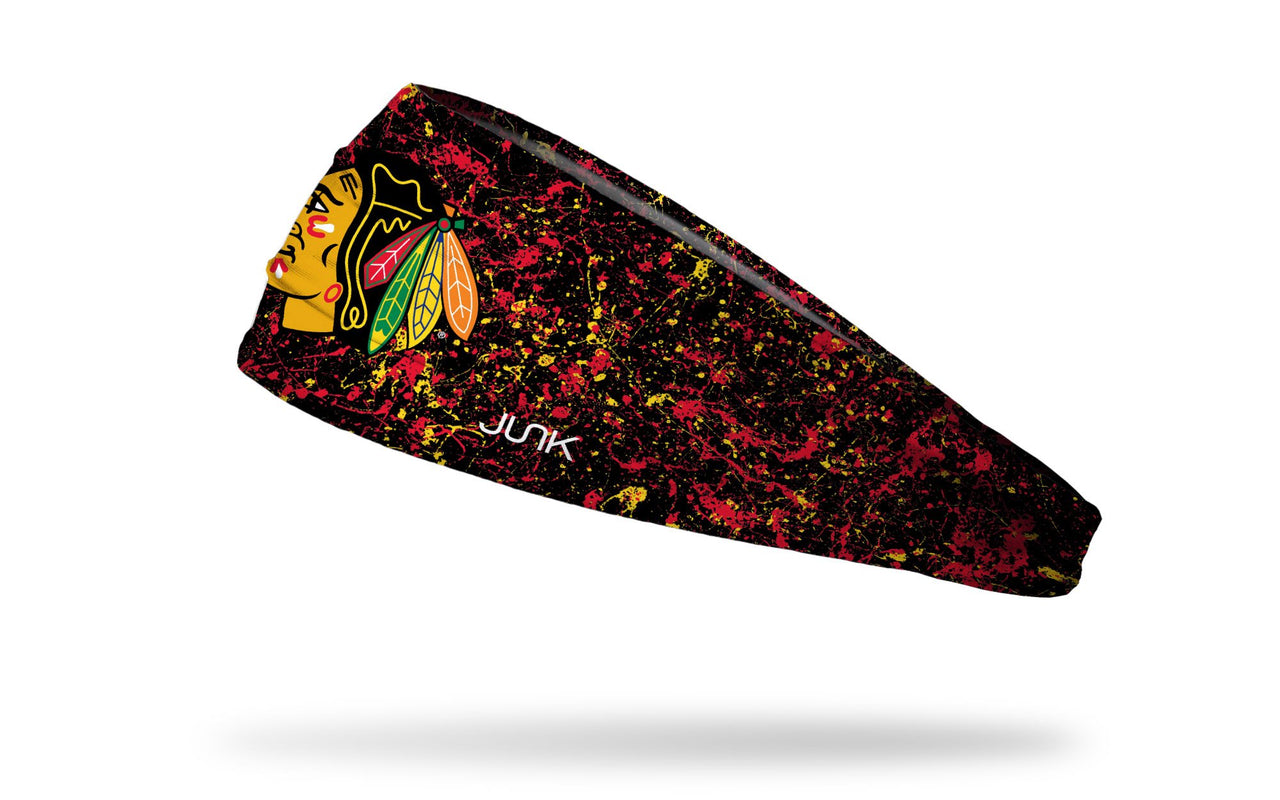 Chicago Blackhawks: Splatter Headband