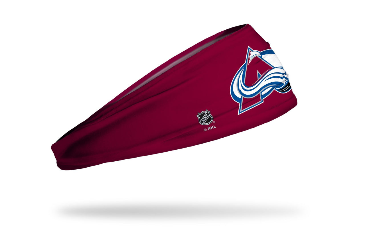 Colorado Avalanche: Logo Maroon Headband