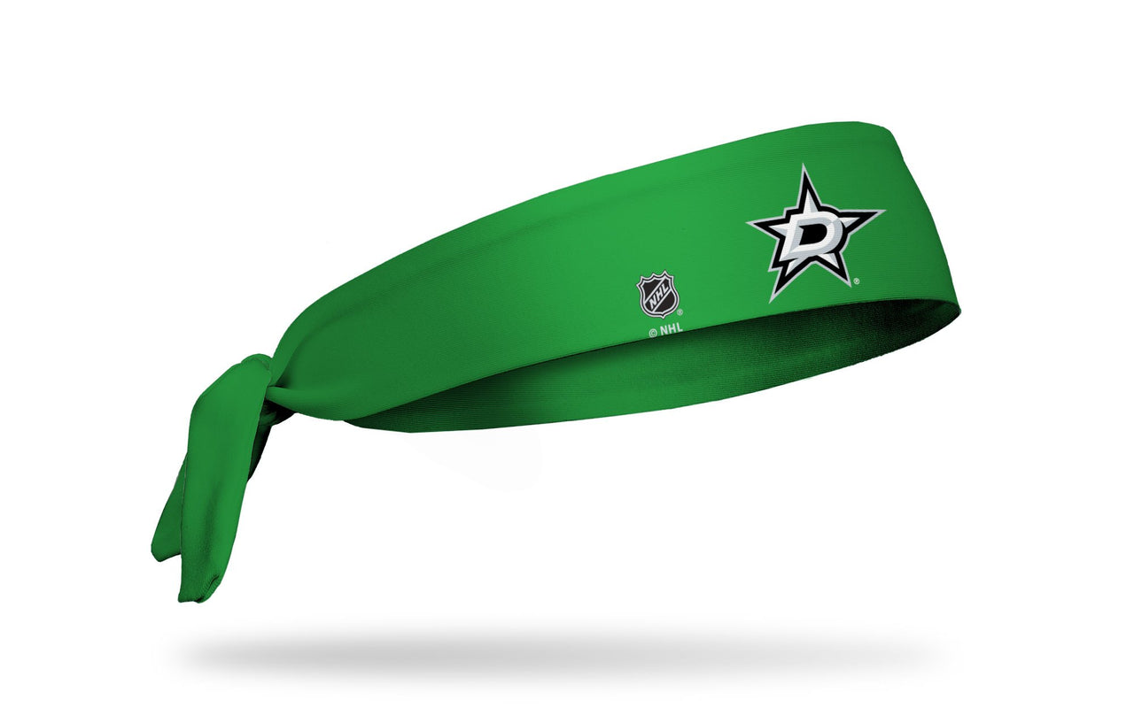 Dallas Stars: Logo Green Tie Headband