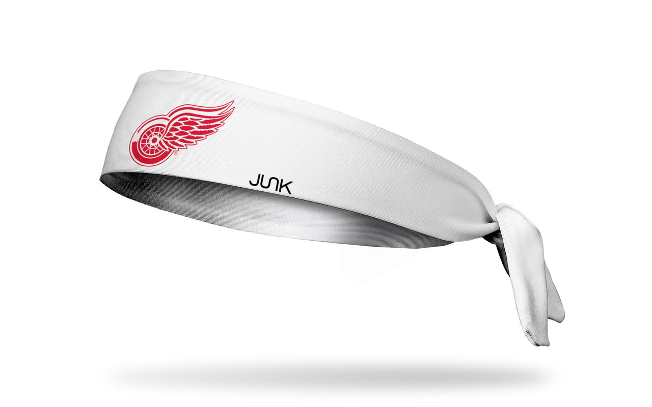 Detroit Red Wings: Logo White Tie Headband