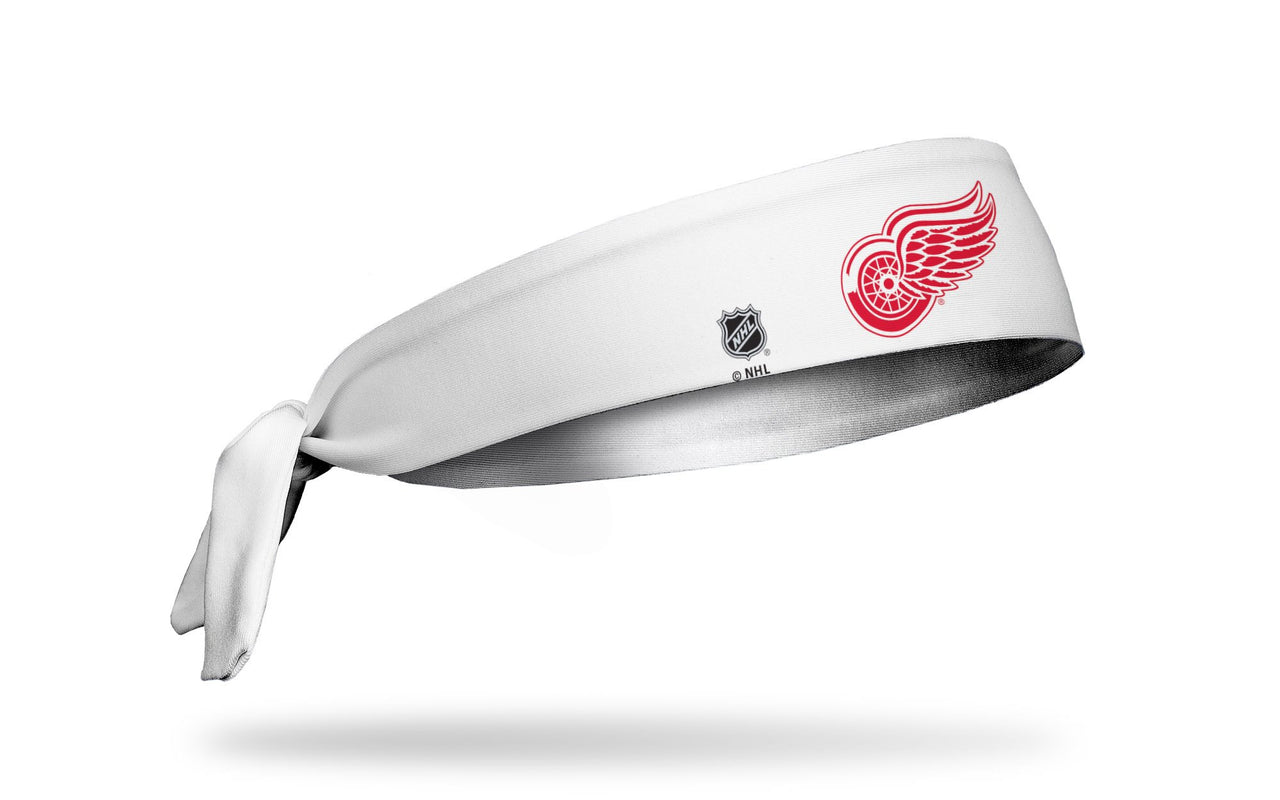 Detroit Red Wings: Logo White Tie Headband
