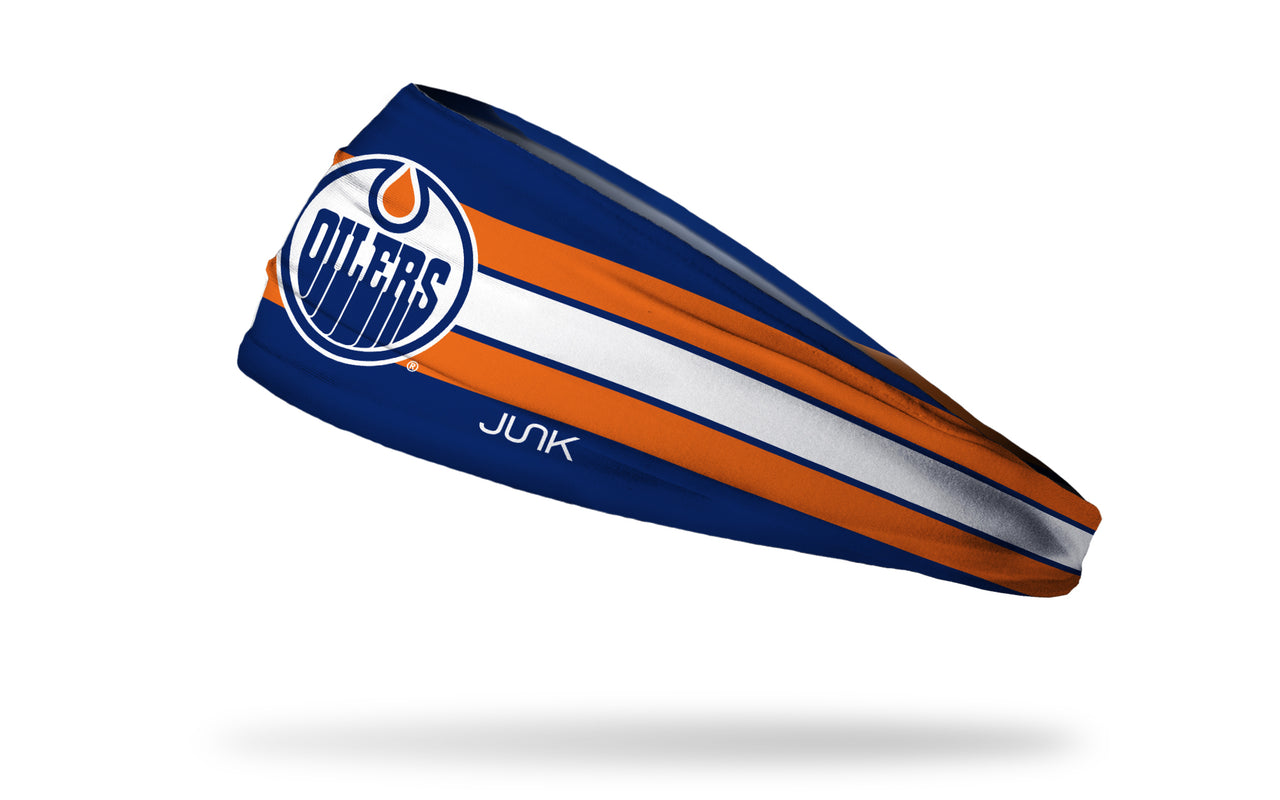 Edmonton Oilers: Stripe Headband
