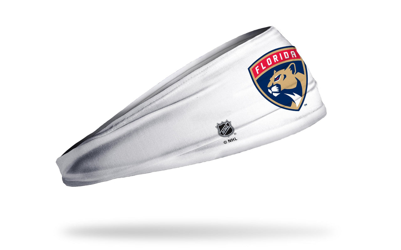 Florida Panthers: Logo White Headband