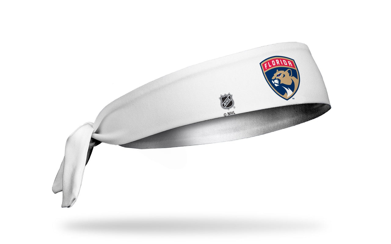 Florida Panthers: Logo White Tie Headband