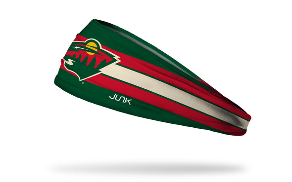 Minnesota Wild: Stripe Headband