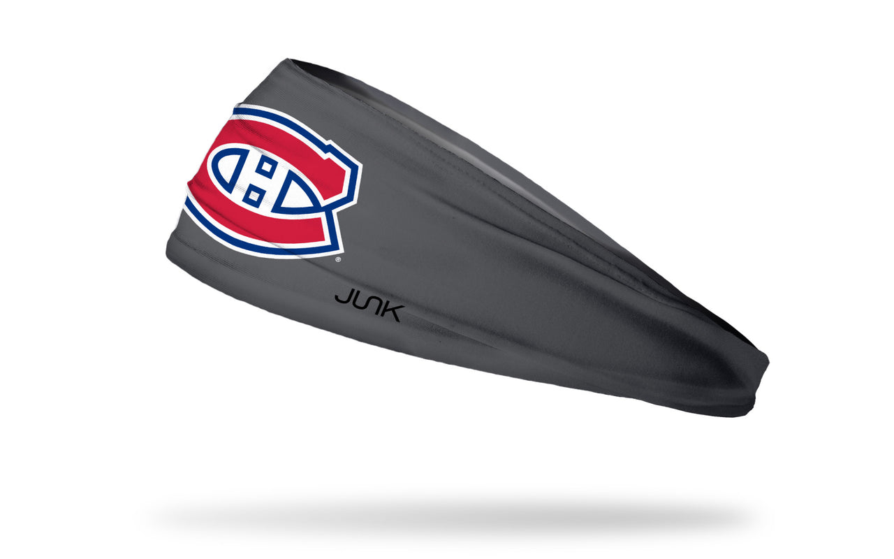Montreal Canadiens: Logo Gray Headband