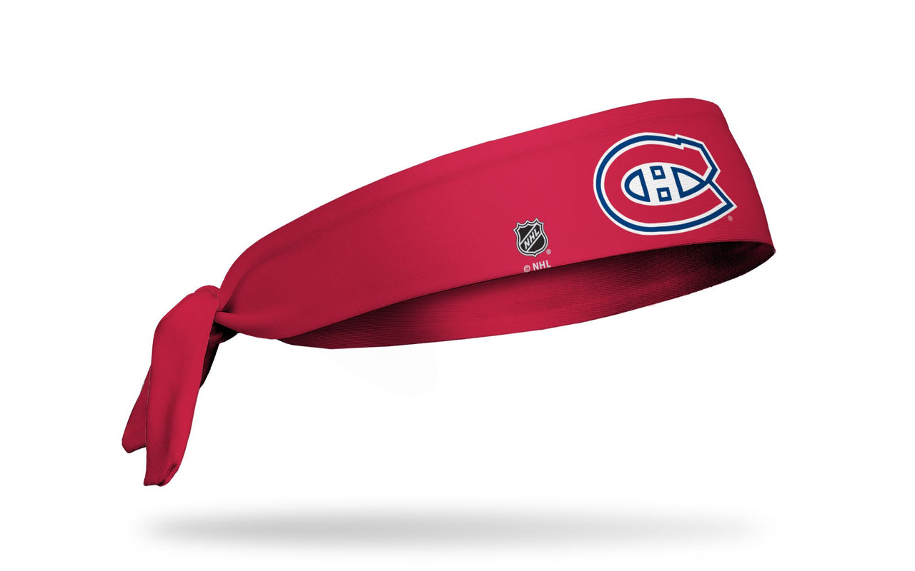 Montreal Canadiens: Logo Red Tie Headband