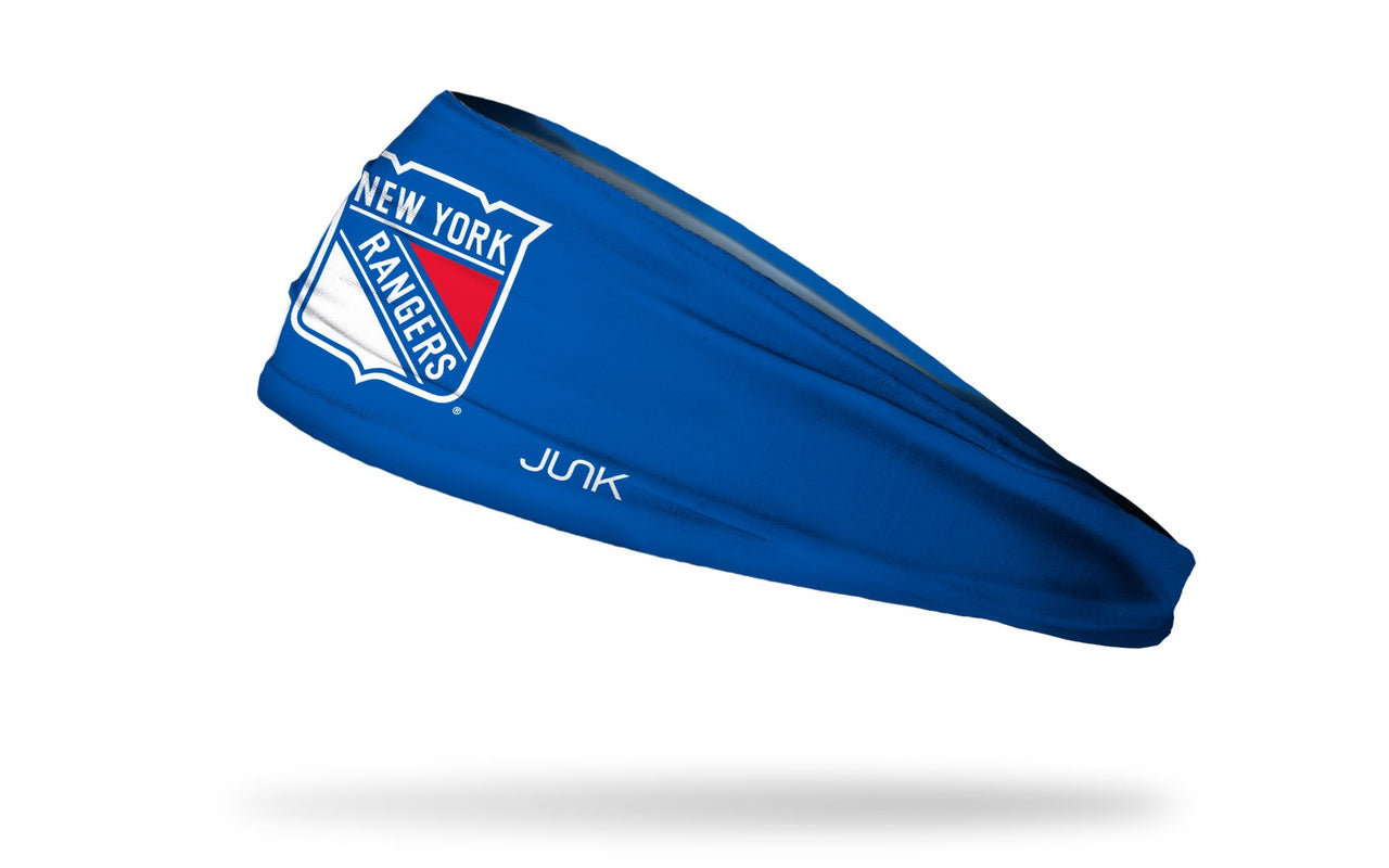 New York Rangers: Logo Blue Headband