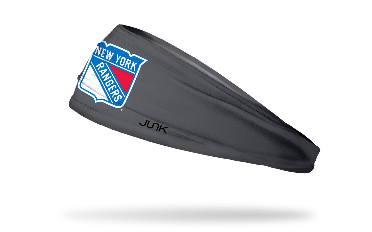 New York Rangers: Logo Gray Headband