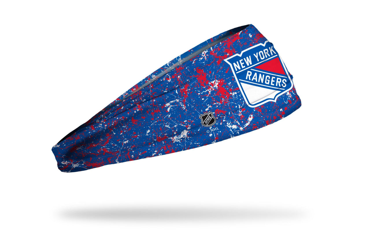New York Rangers: Splatter Big Bang Lite Headband