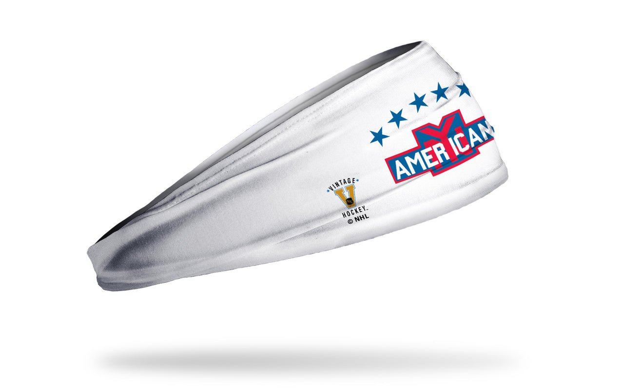 New York Rangers: Vintage White Big Bang Lite Headband