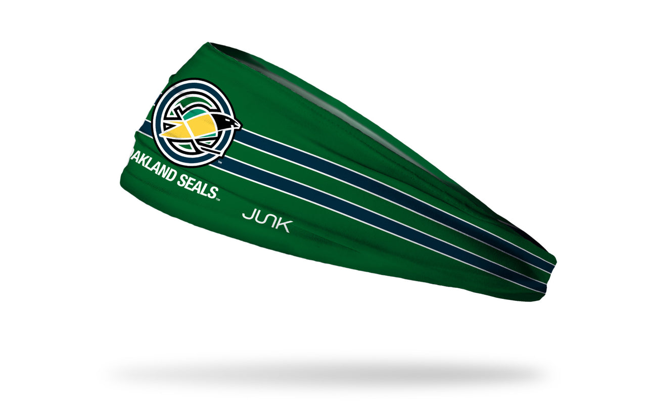 Oakland Seals: Stripes Headband