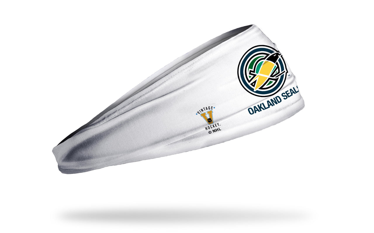 Oakland Seals: White Headband