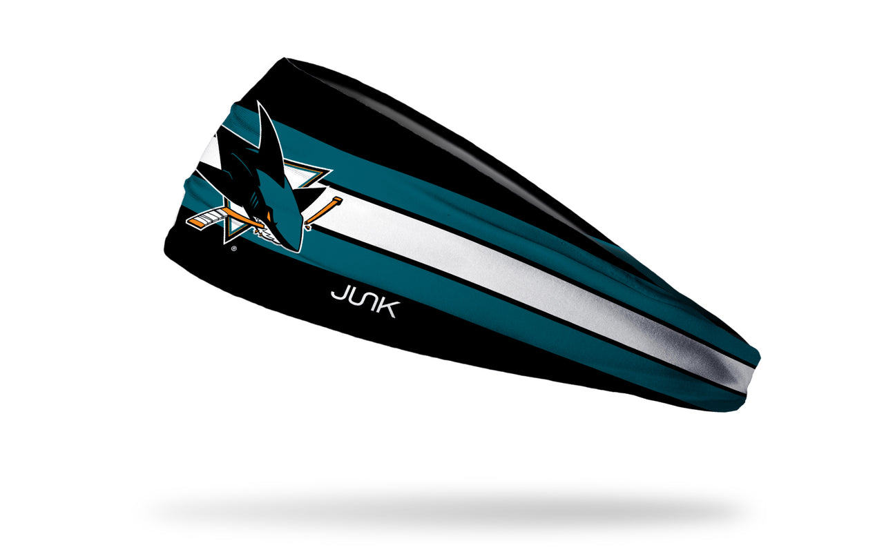 San Jose Sharks: Stripe Headband