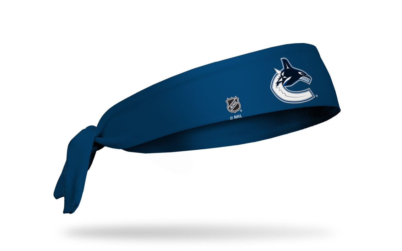 Vancouver Canucks: Logo Blue Tie Headband