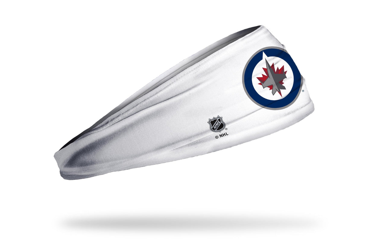 Winnipeg Jets: Logo White Headband