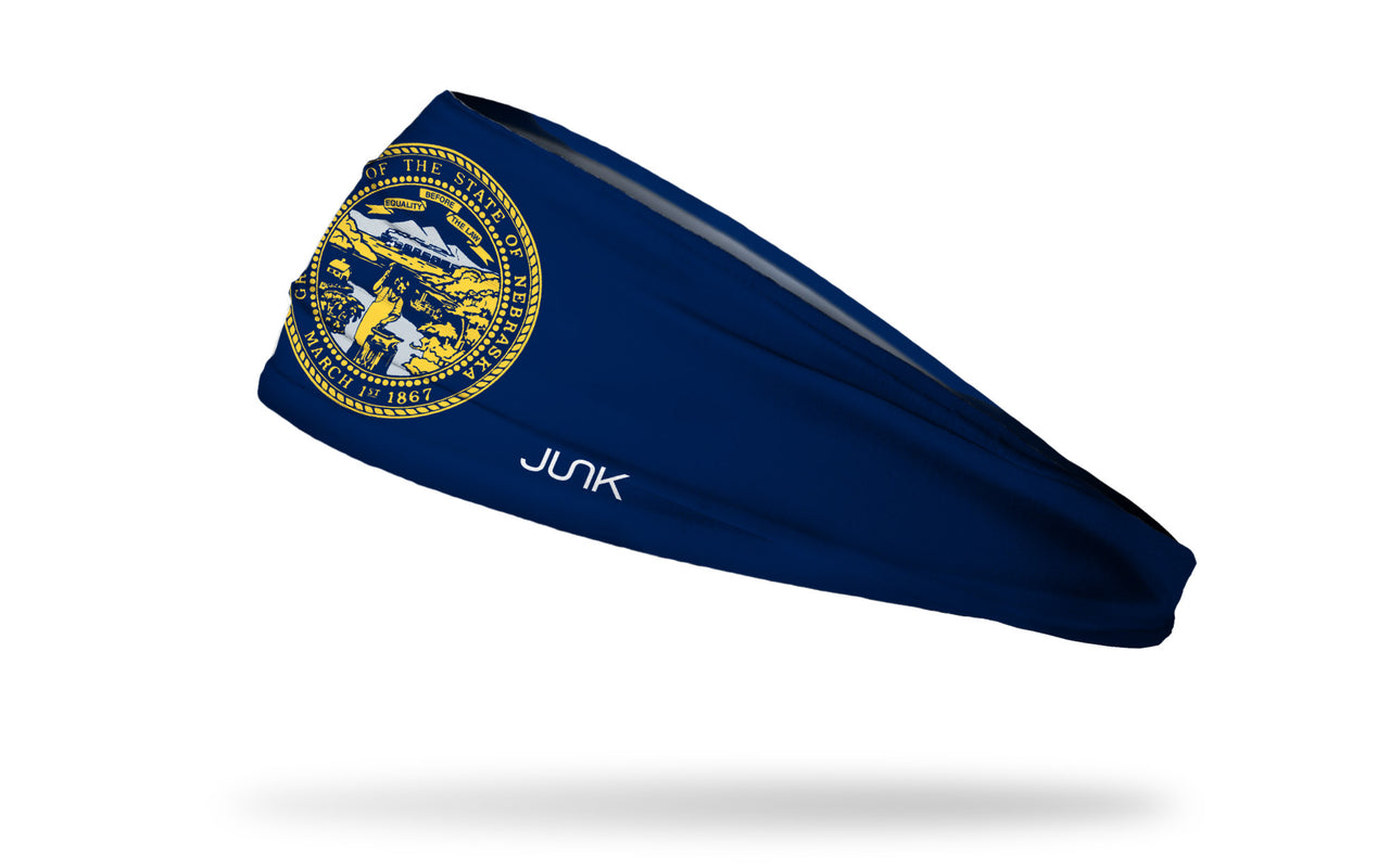 Nebraska Flag Headband