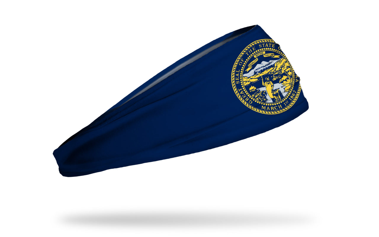Nebraska Flag Headband