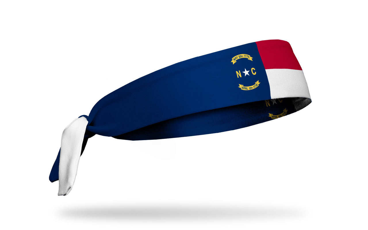 North Carolina Flag Tie Headband