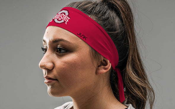 Ohio State: Logo Scarlet Tie Headband