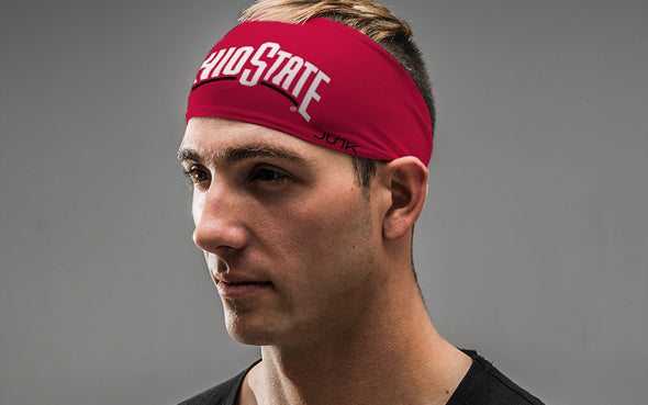 Ohio State: Wordmark Scarlet Headband