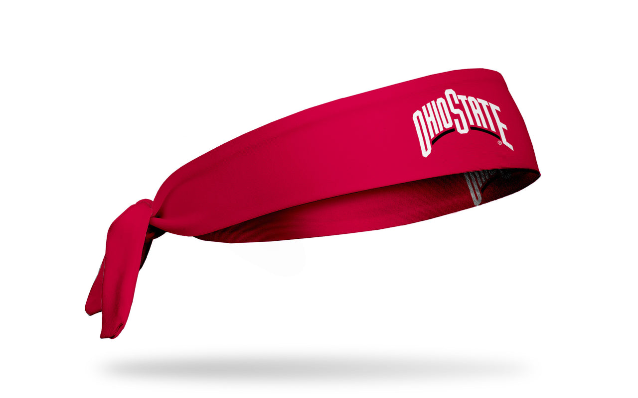 Ohio State: Wordmark Scarlet Tie Headband