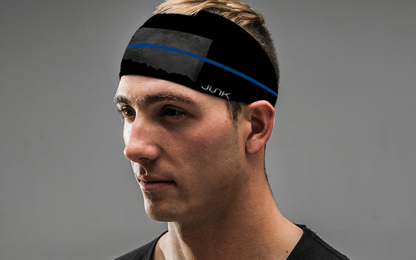 Oklahoma Thin Blue Line Headband