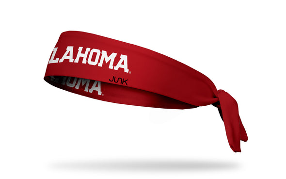 University of Oklahoma: Oklahoma Red Tie Headband