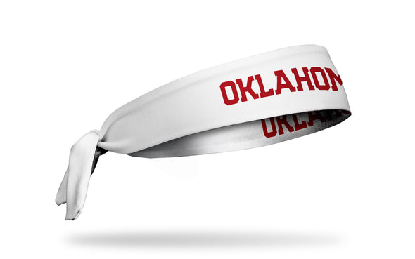 University of Oklahoma: Oklahoma White Tie Headband