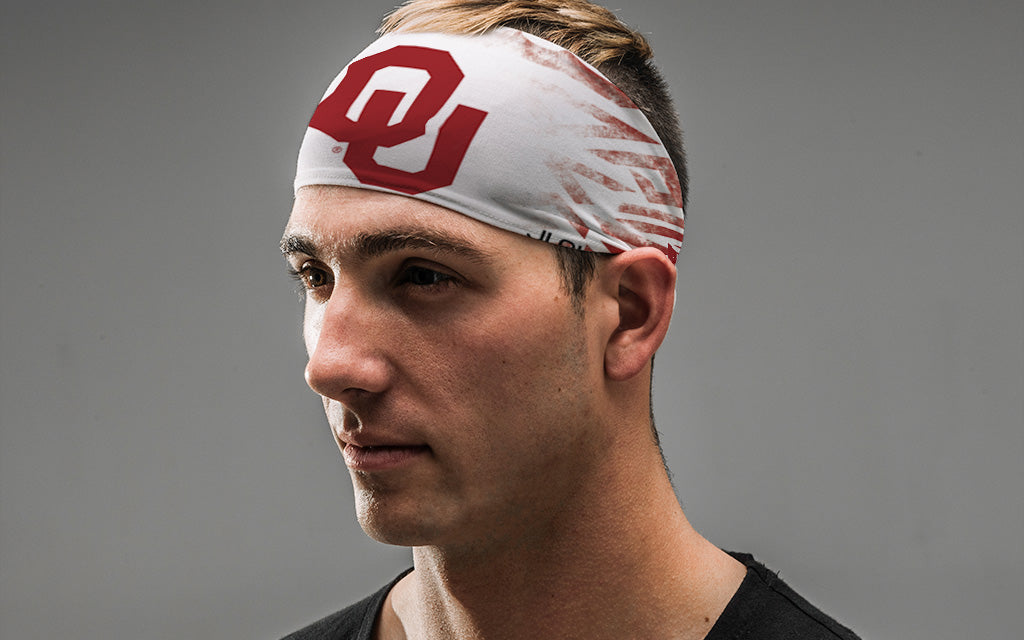University of Oklahoma: Boomer Sooner Red Big Bang Lite Headband