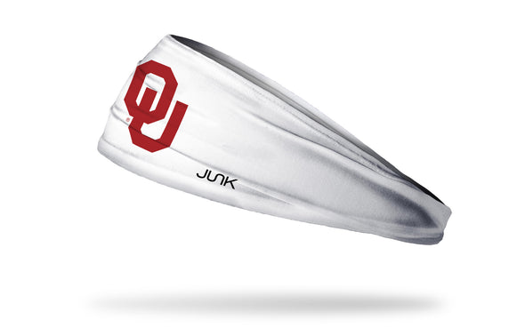 University of Oklahoma: OU White Headband