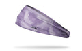 purple grey cloud camo headband