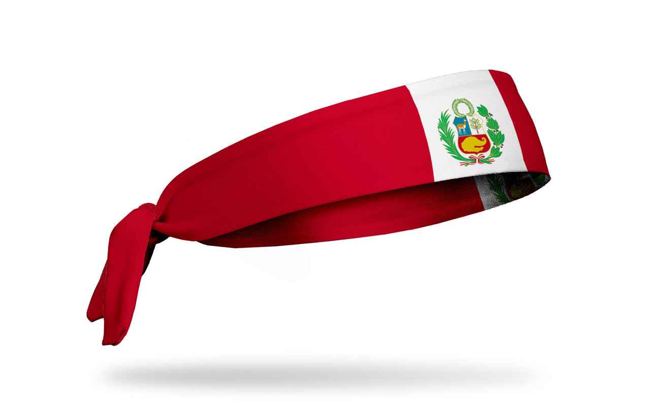 Peru Flag Tie Headband