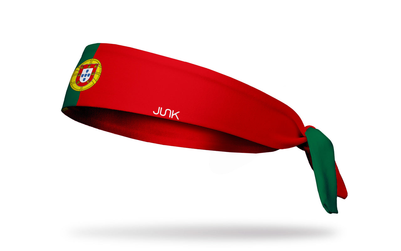 Portugal Flag Tie Headband
