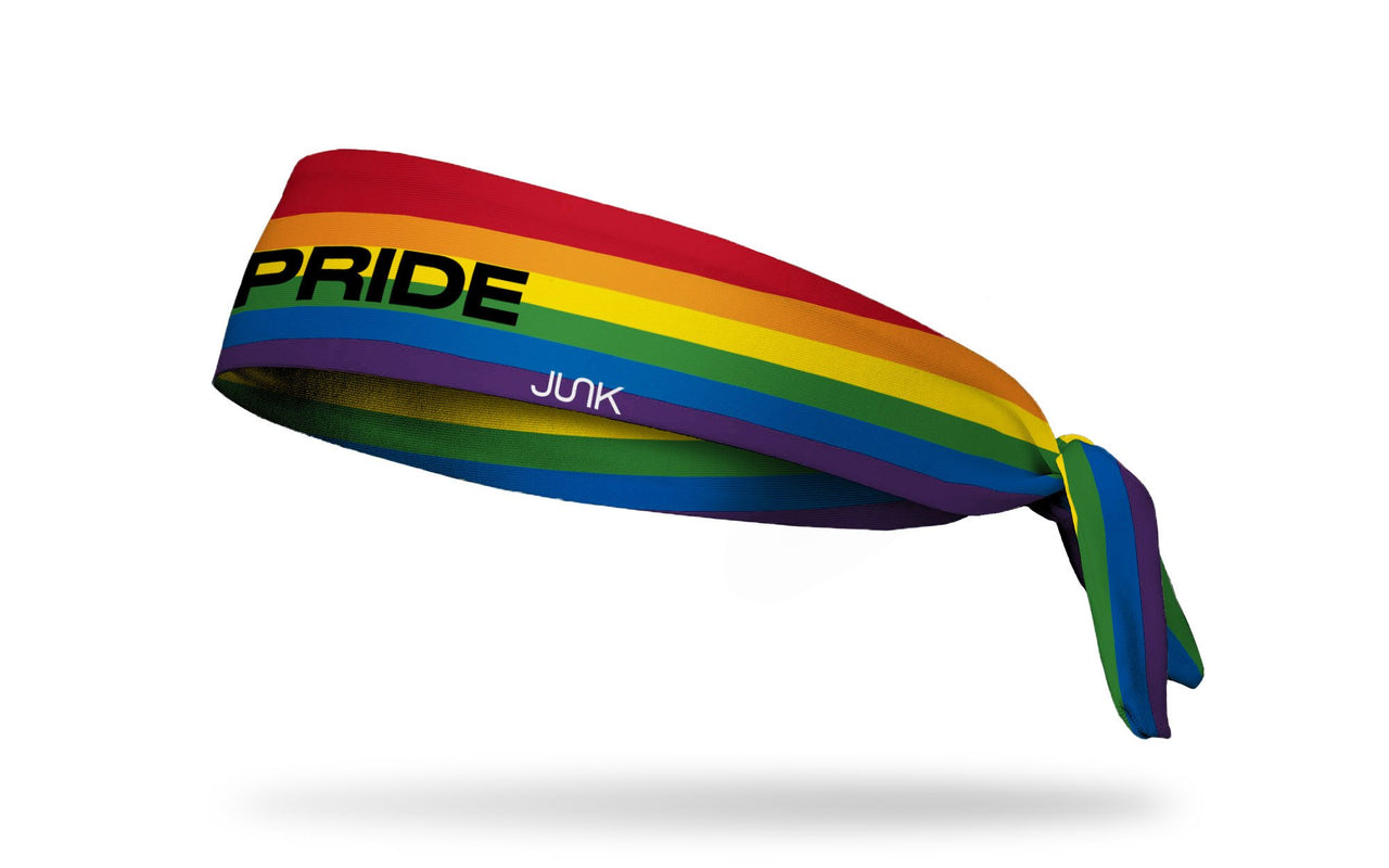 Pride Rainbow Tie Headband