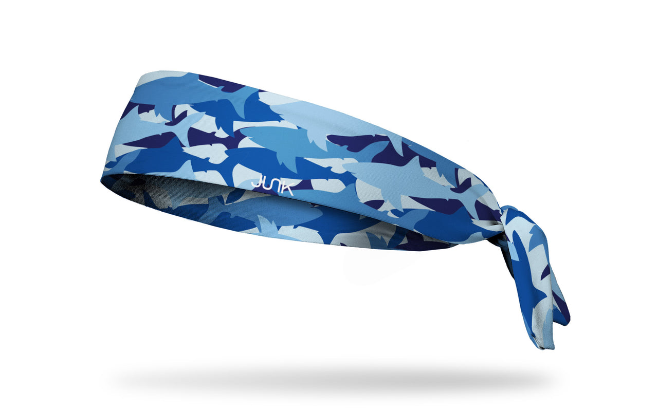Shark Where Tie Headband