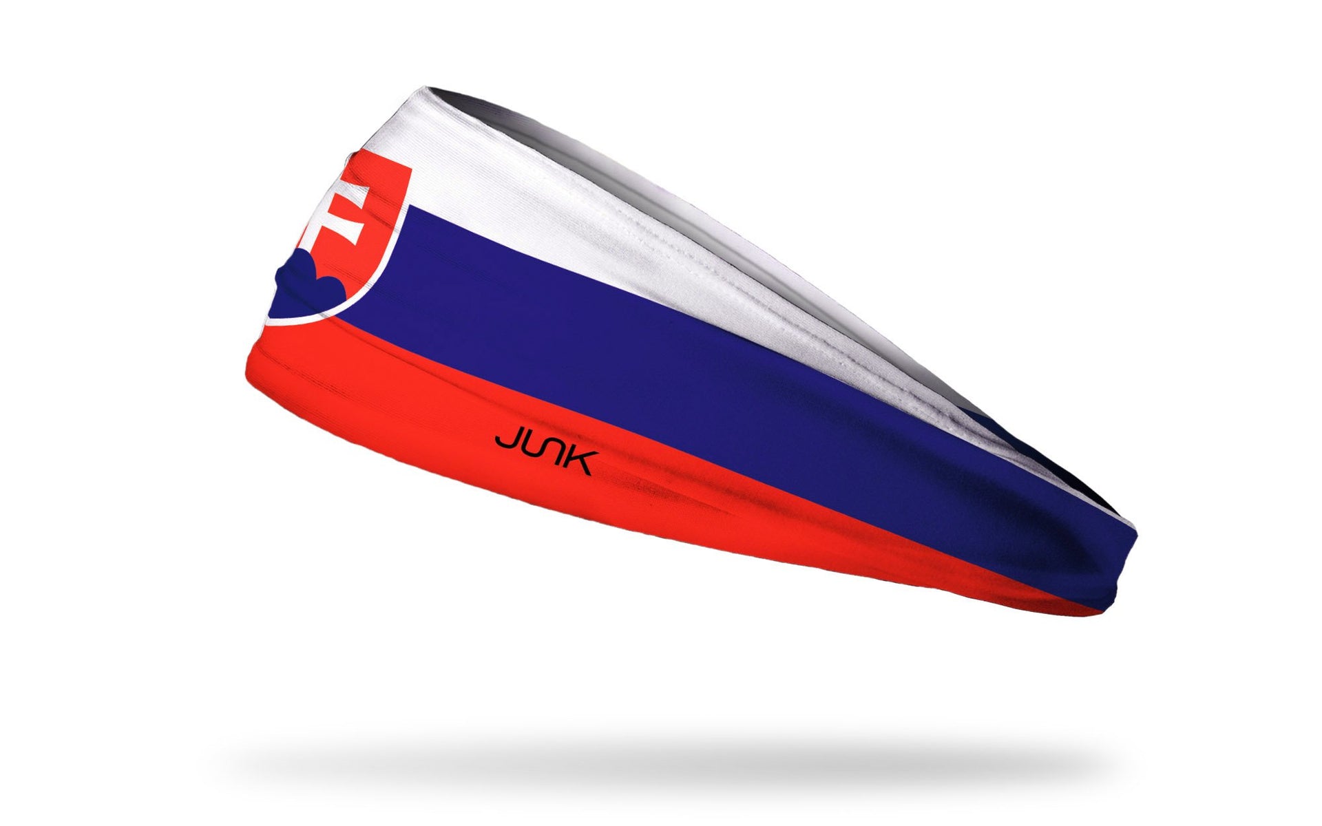 headband with traditional Slovakia flag design