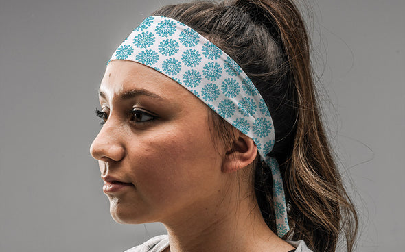 Snow Globe Tie Headband