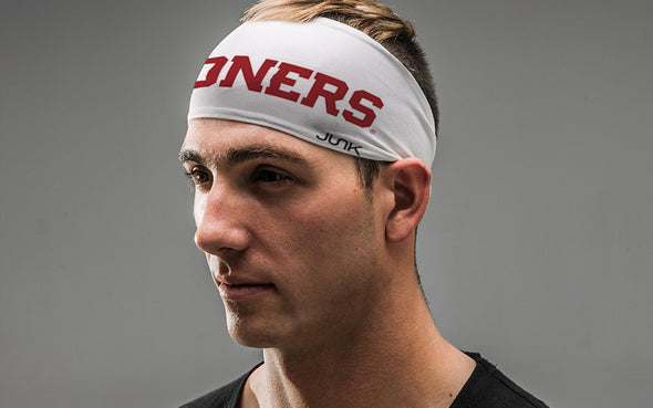 University of Oklahoma: Sooners White Headband