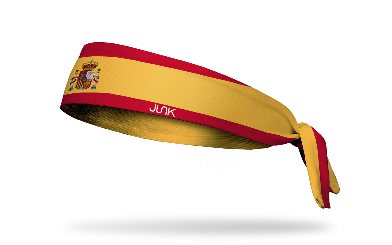 Spain Flag Tie Headband